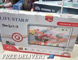 Life Star 43" Smart Tv ♤New 2025 Tv ♤ 5year Warranty