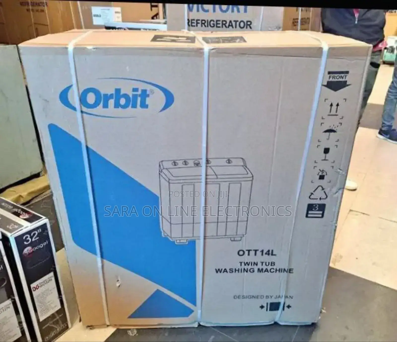 ◆Orbit 14,16,20kg Manuel Orignal Washing Machine ◆New◇Free Delivery