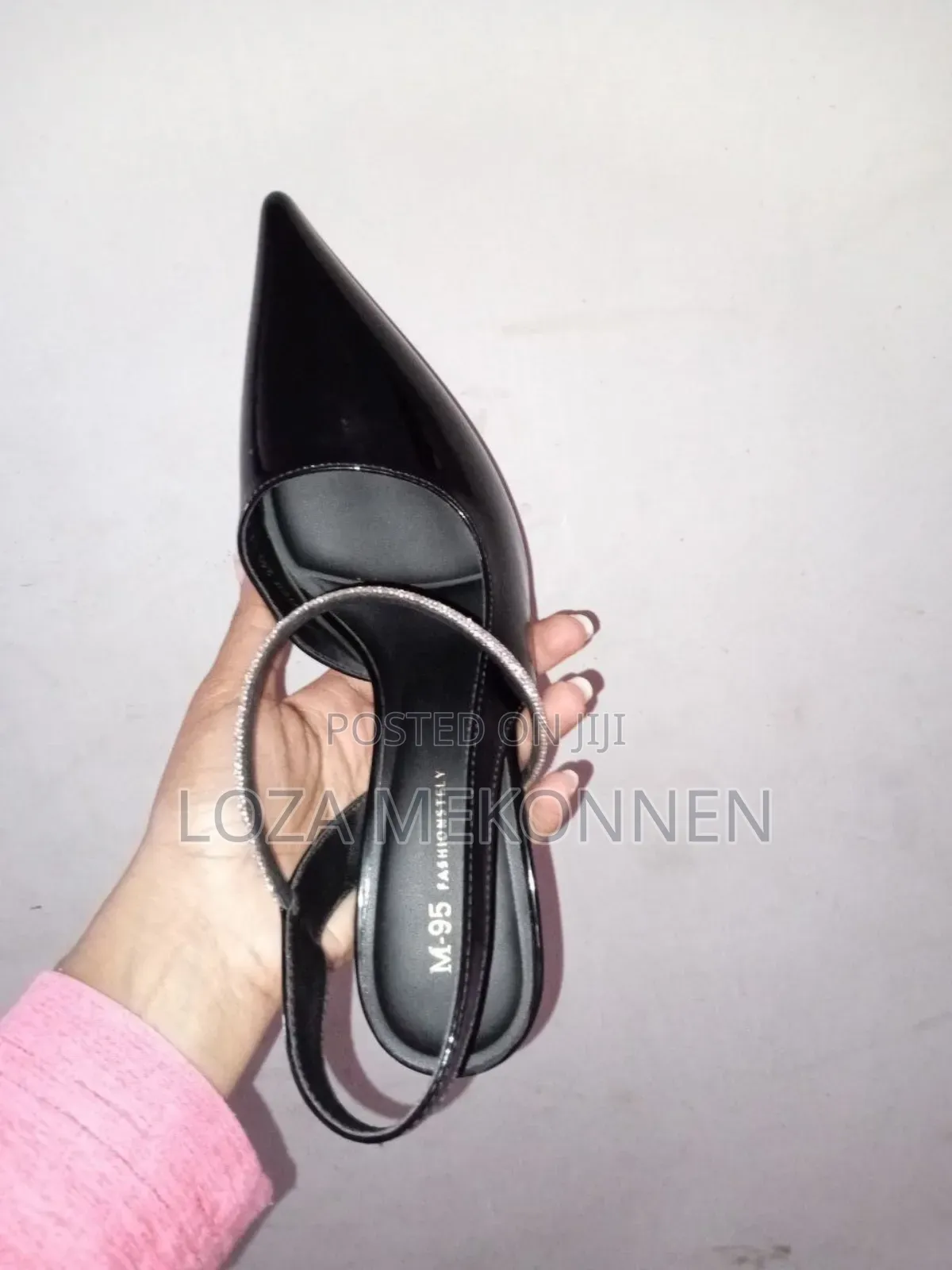 Women's Black High Hill.