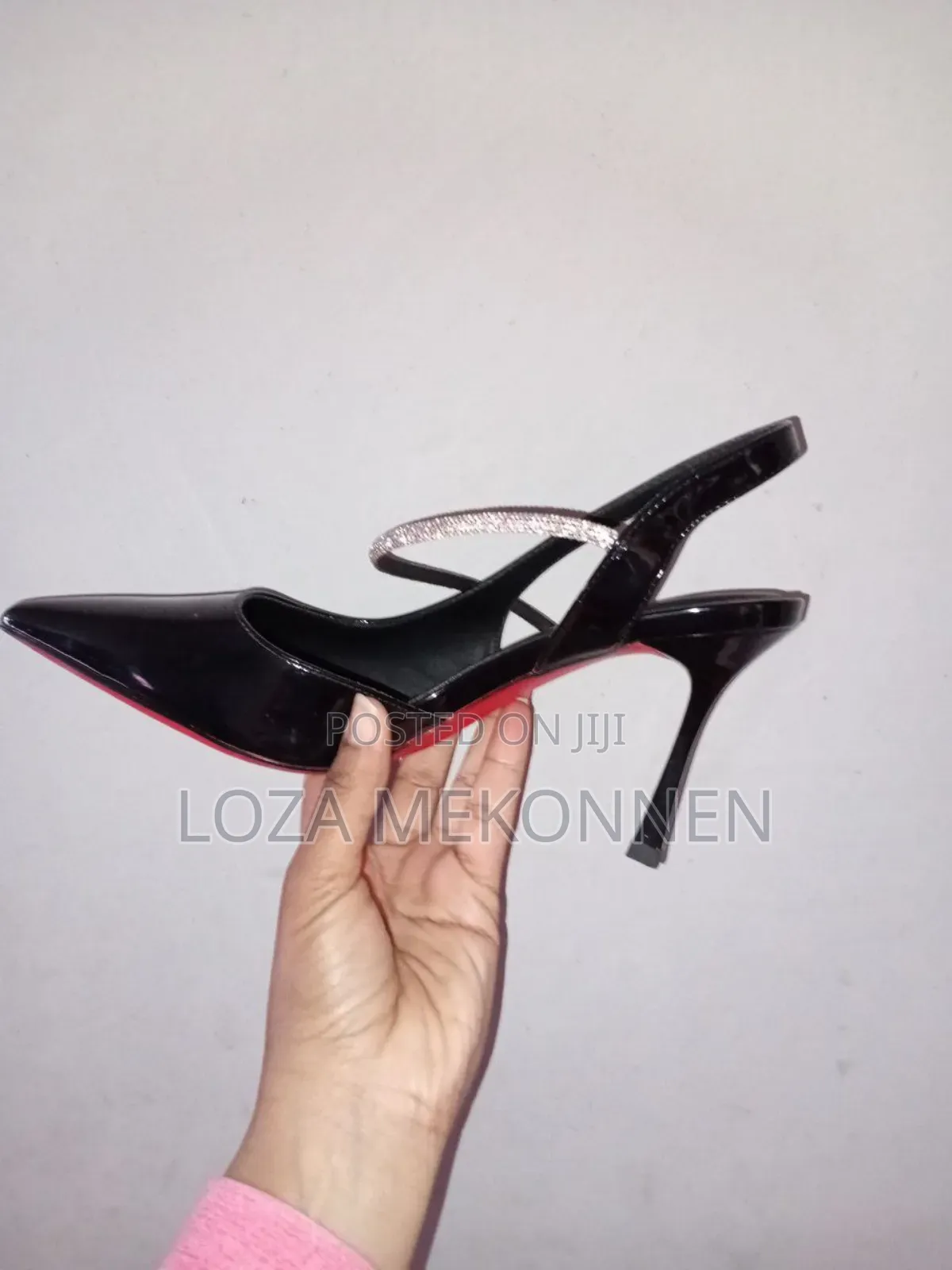 Women's Black High Hill.