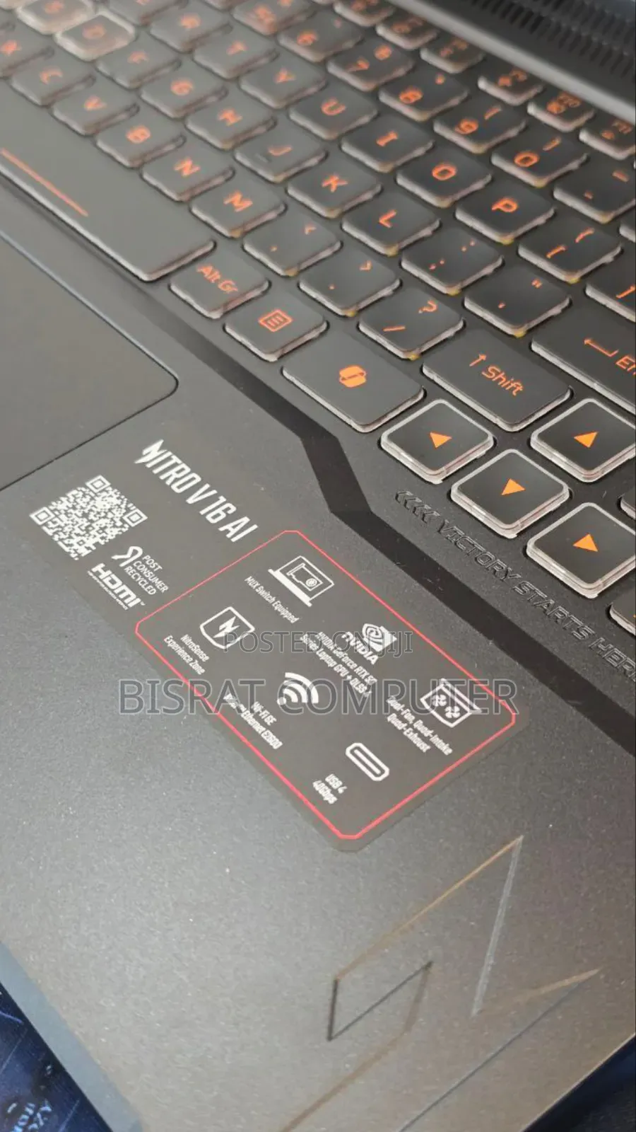 New Laptop Acer Nitro 5 16GB AMD Ryzen 5 SSD 512GB