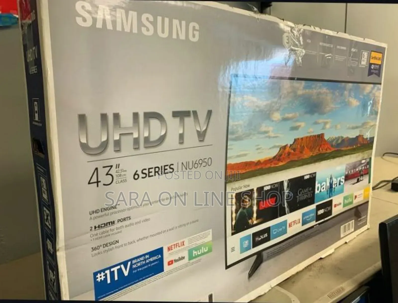 Samsung 43" 6series Uhd Smart Tv >Free Delivery