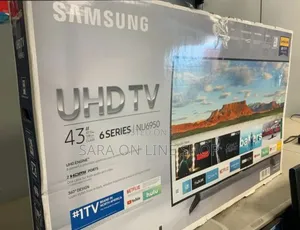 Samsung 43" 6series Uhd Smart Tv >Free Delivery