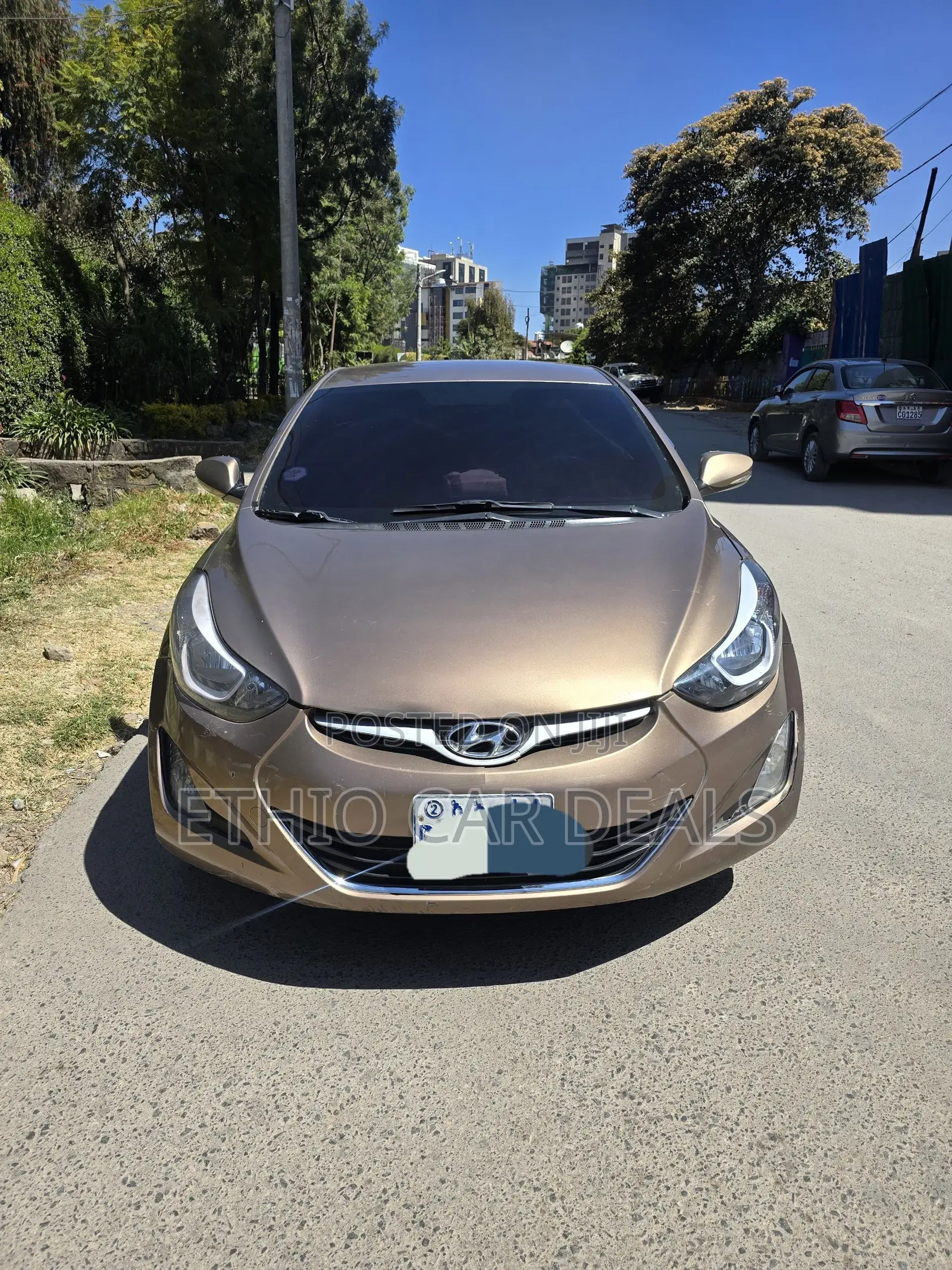 Hyundai Elantra Sport PZEV 4dr Sedan (2.0L 4cyl 6A) 2015 Brown