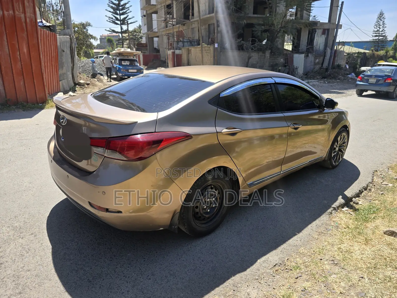 Hyundai Elantra Sport PZEV 4dr Sedan (2.0L 4cyl 6A) 2015 Brown