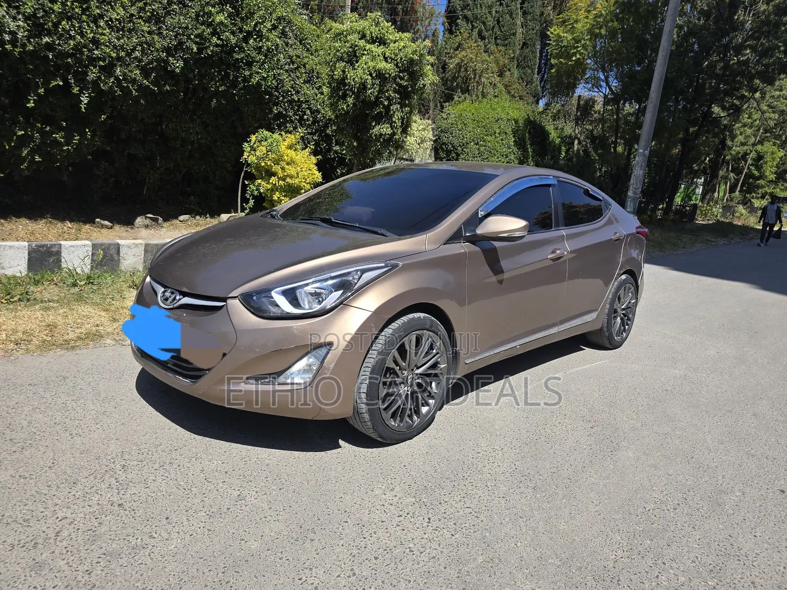 Hyundai Elantra Sport PZEV 4dr Sedan (2.0L 4cyl 6A) 2015 Brown