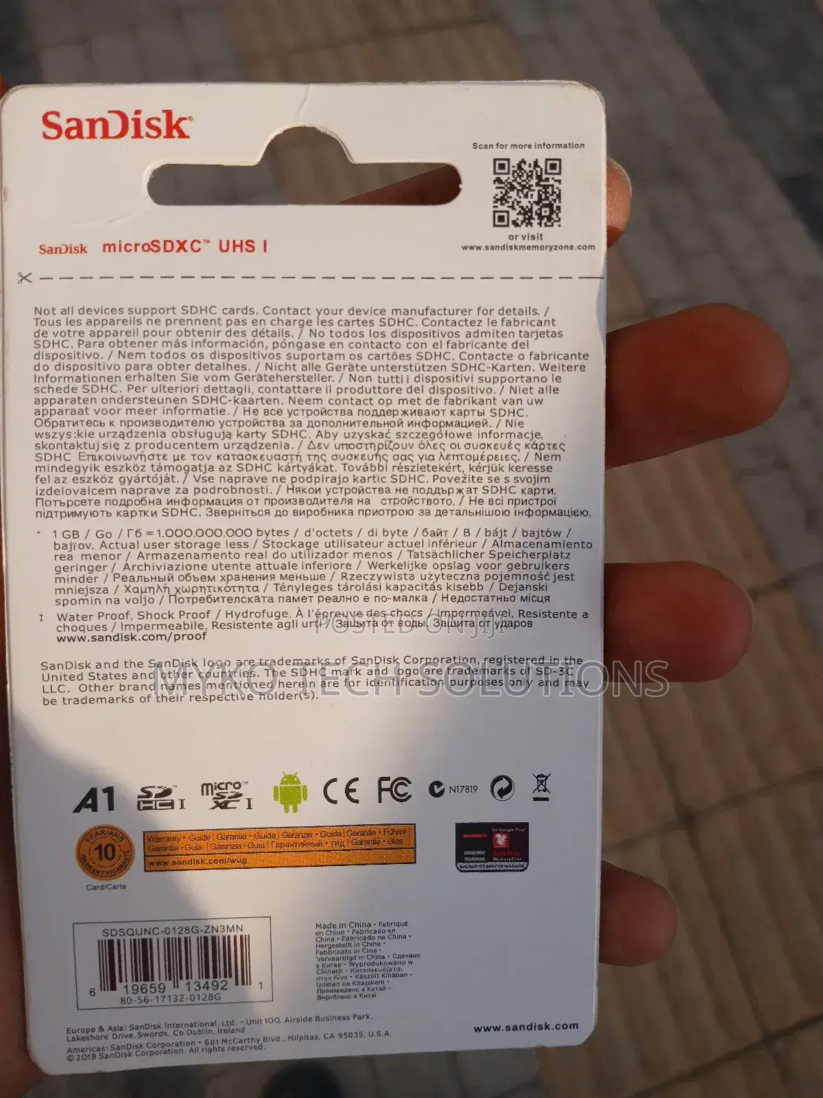 128gb Memory Sandisk