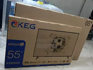 Keg Double Glass 55 Inch Tv