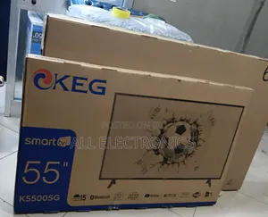 Keg Double Glass 55 Inch Tv