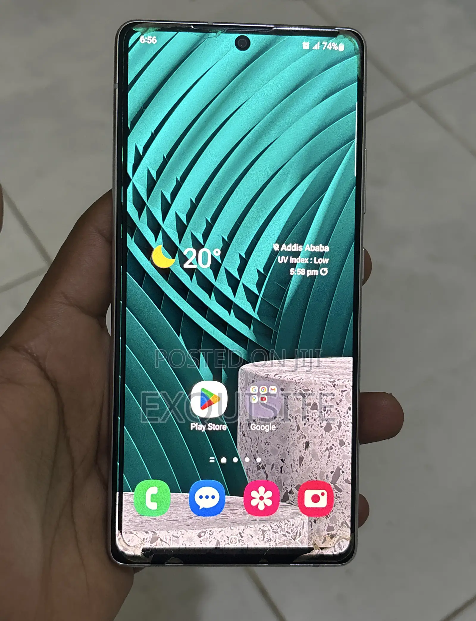 Samsung Galaxy A Quantum 128 GB White