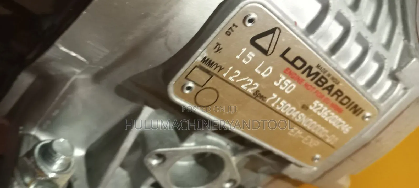 Concrete Mixer ሚክሰር "Lombardini Engine"