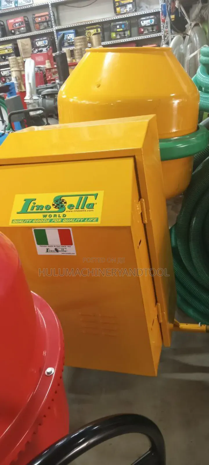 Concrete Mixer ሚክሰር "Lombardini Engine"