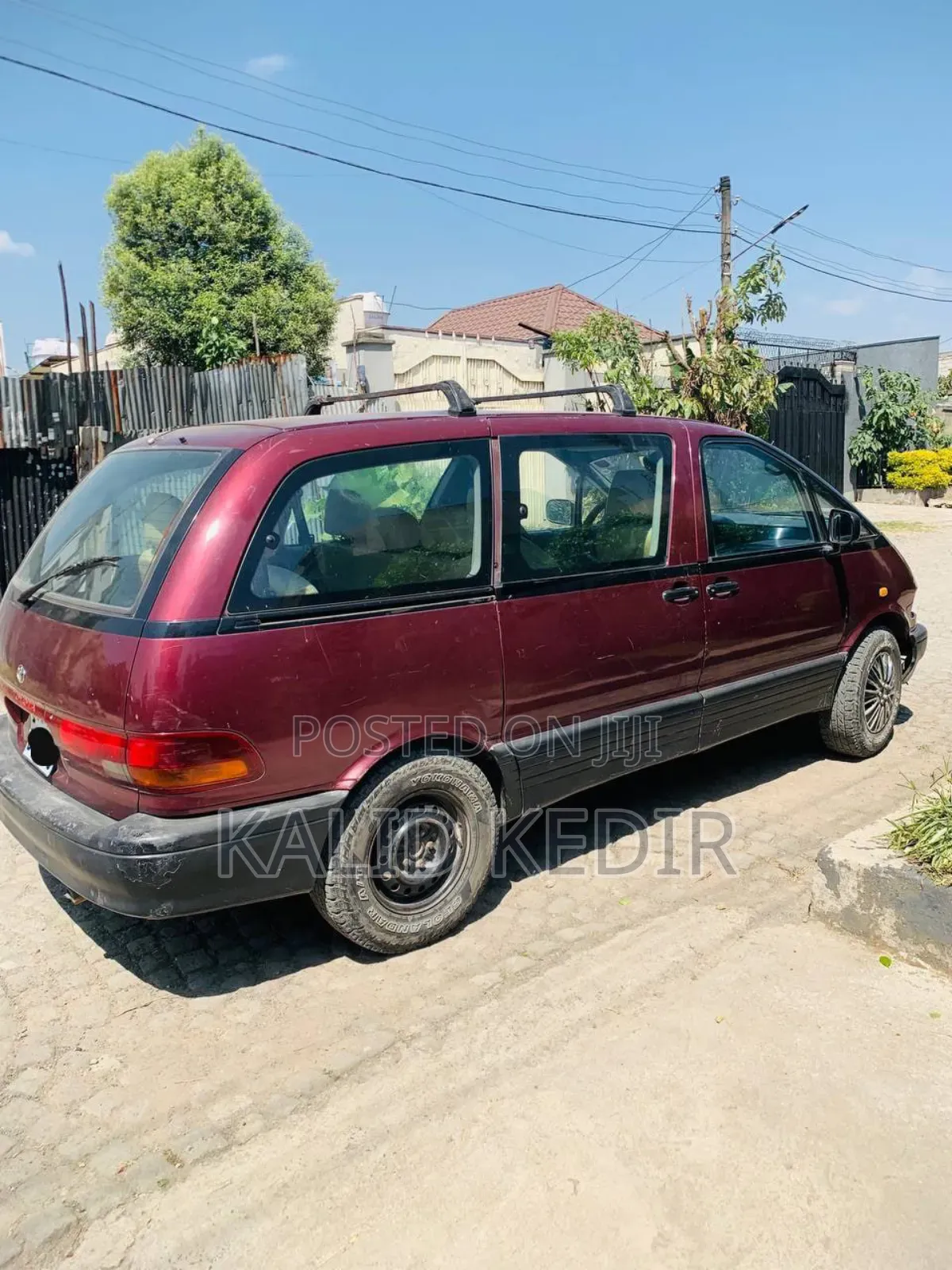 Toyota Previa 1995 Burgundy