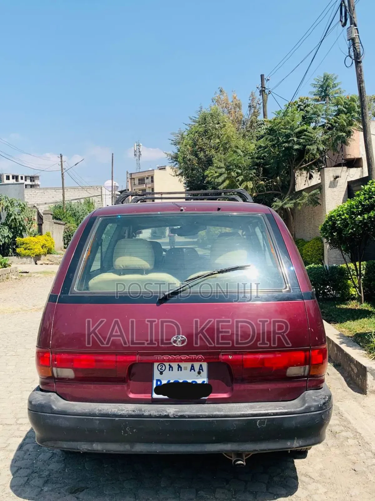 Toyota Previa 1995 Burgundy