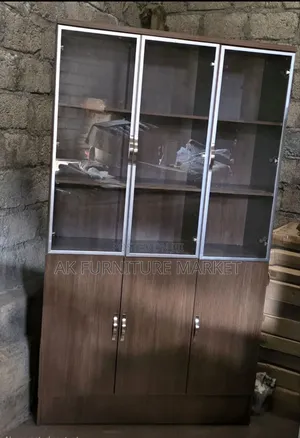 Photo - Modern Office 3door Shelf Full Imported