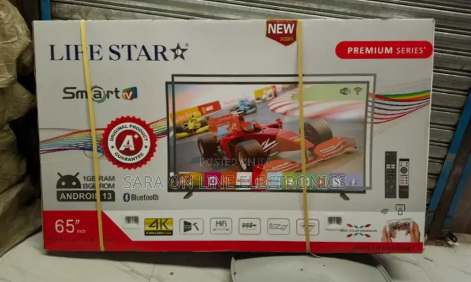 ♤♤Life Star 65" Uhd Smart Android Tv ♤New 2025 Tv ♤5year Warranty