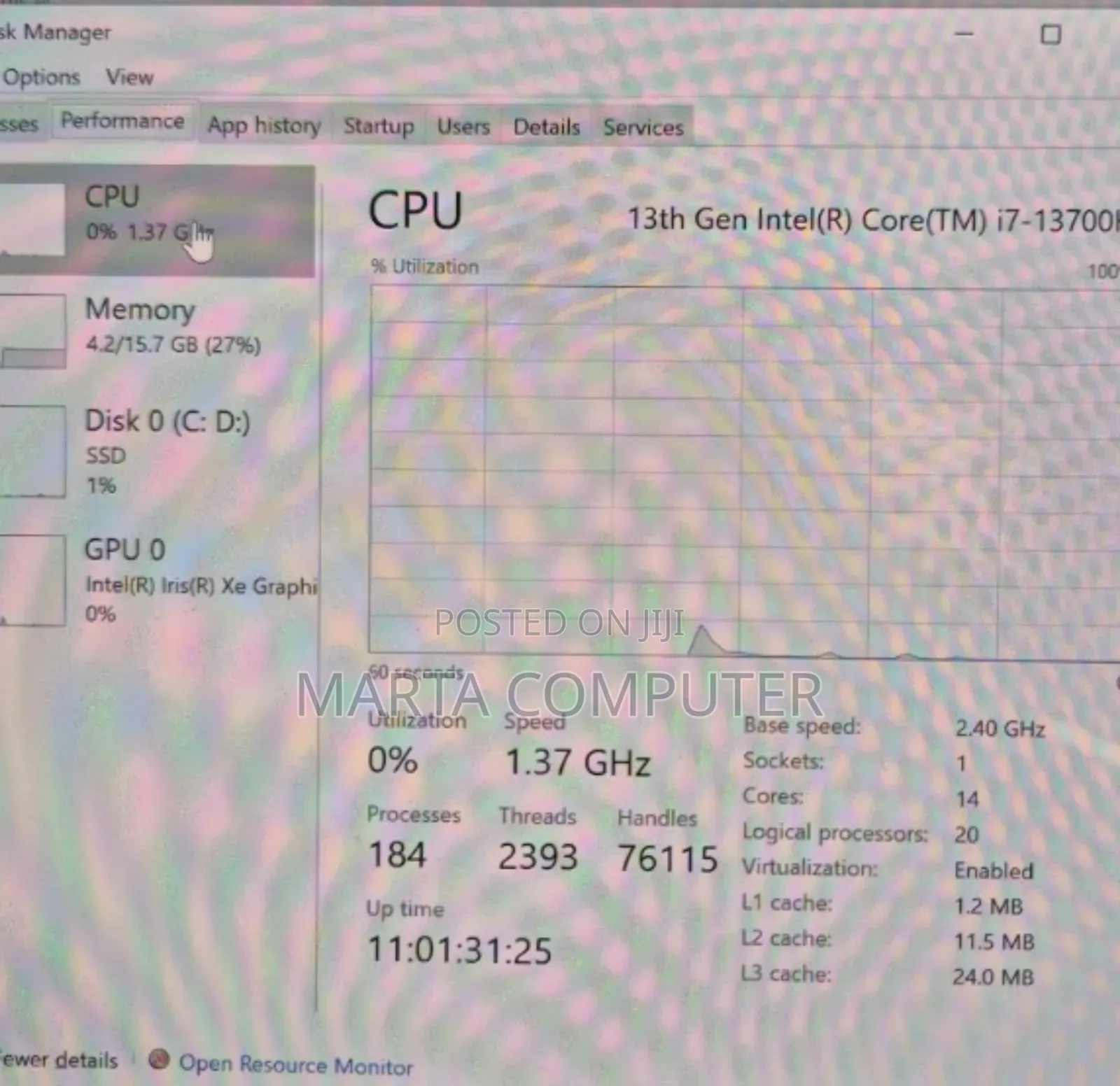 New Laptop HP Pavilion 15 16GB Intel Core I7 SSD 1T
