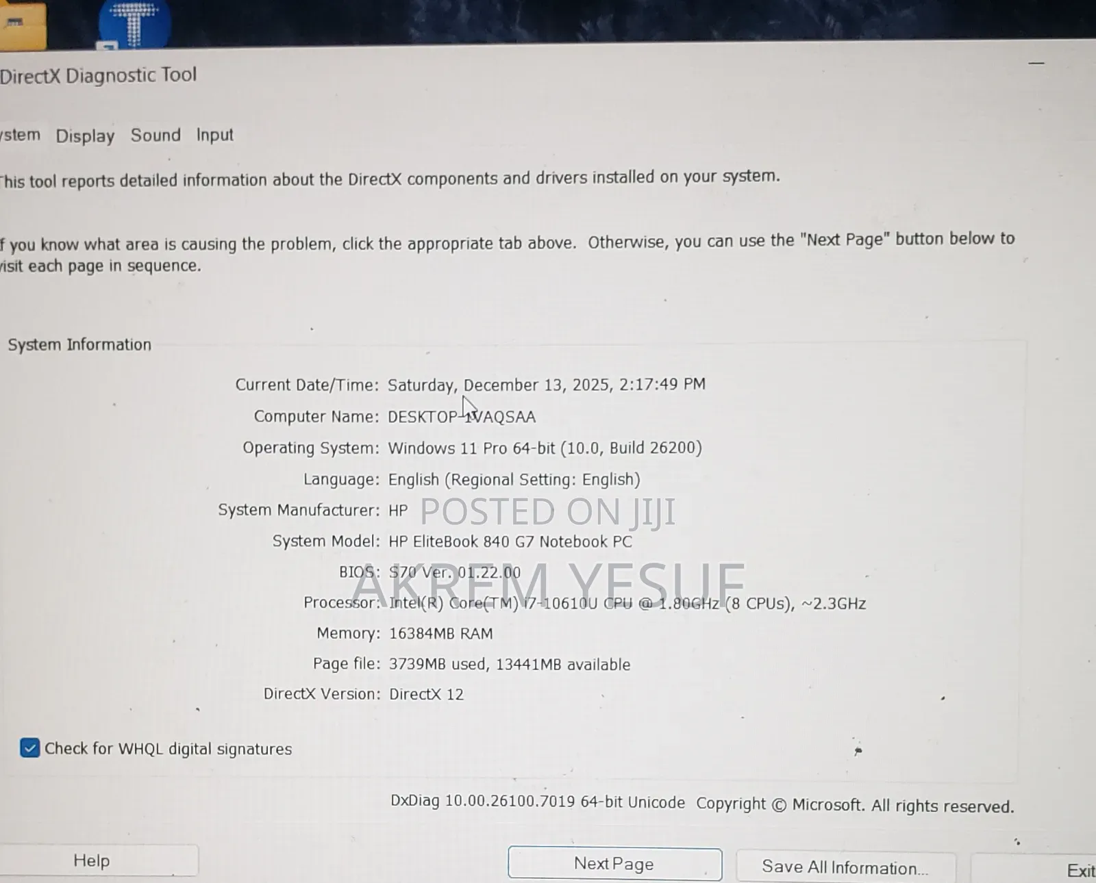 Laptop HP EliteBook 840 16GB Intel Core I7 SSD 512GB