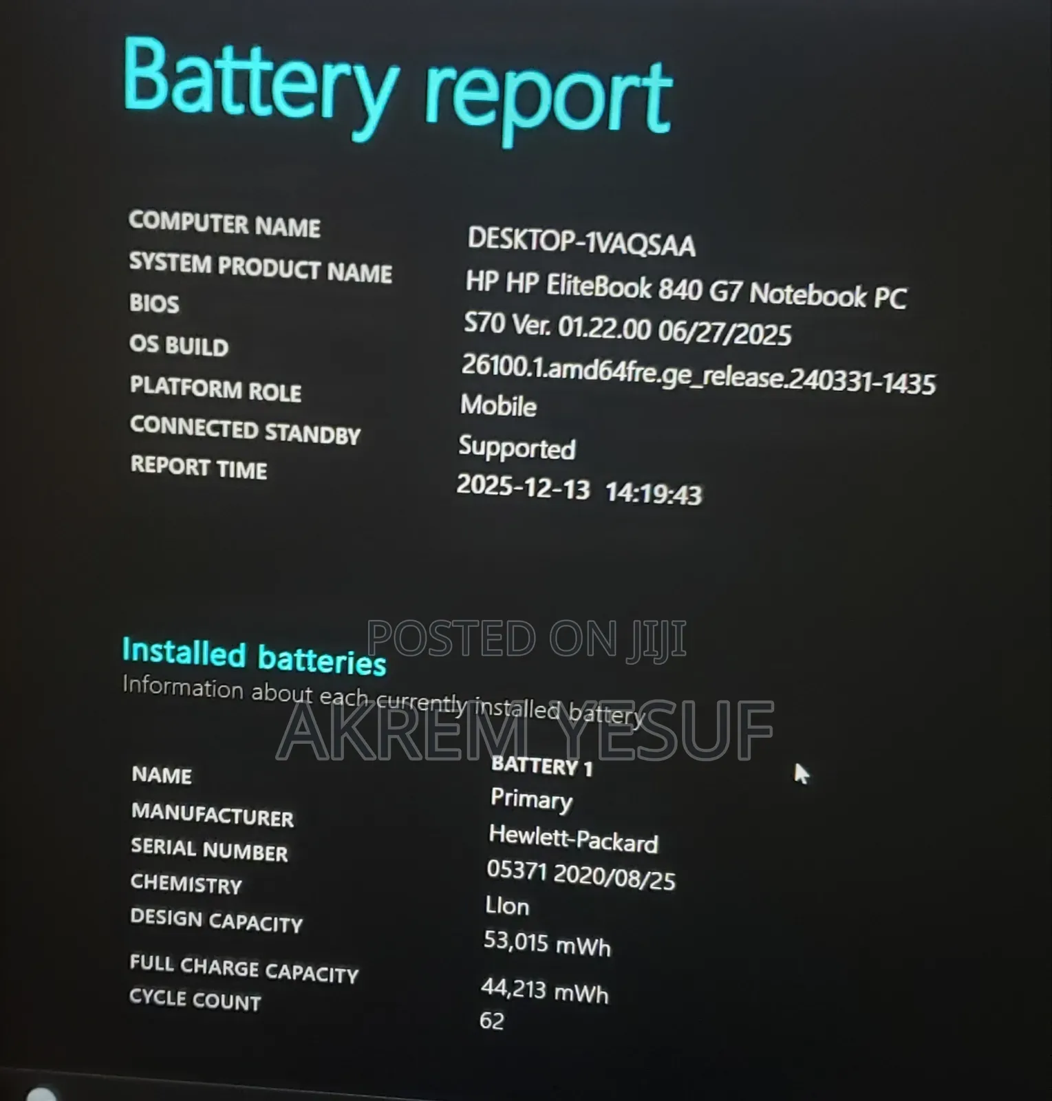 Laptop HP EliteBook 840 16GB Intel Core I7 SSD 512GB