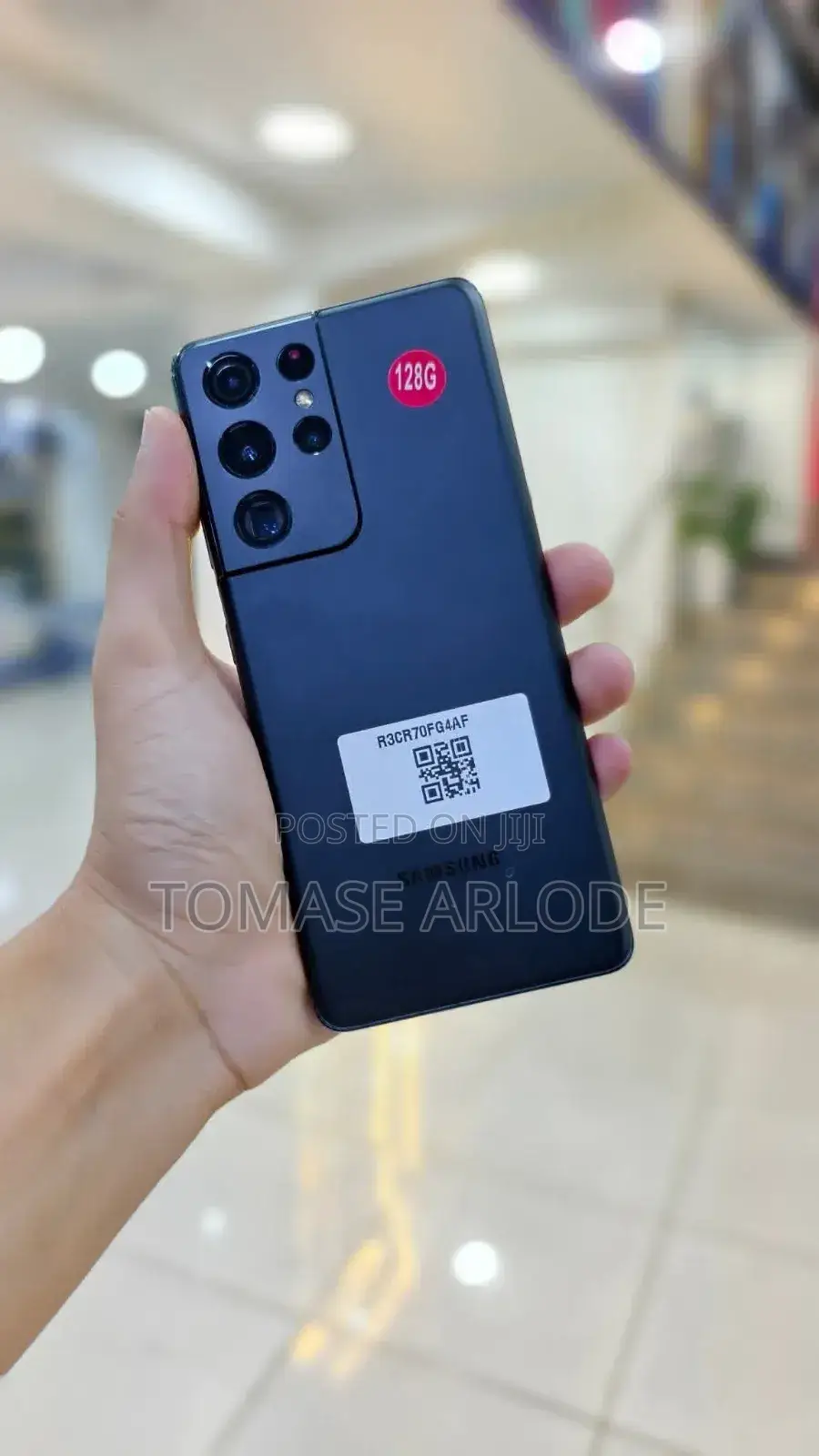 New Samsung Galaxy S21 Ultra 5G 256 GB Black