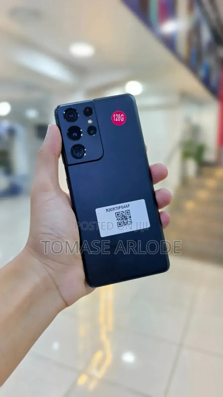 New Samsung Galaxy S21 Ultra 5G 256 GB Black