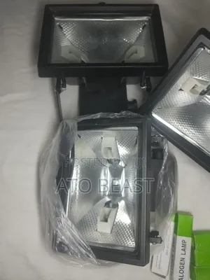 Floodlights And Replacement Bulbs.