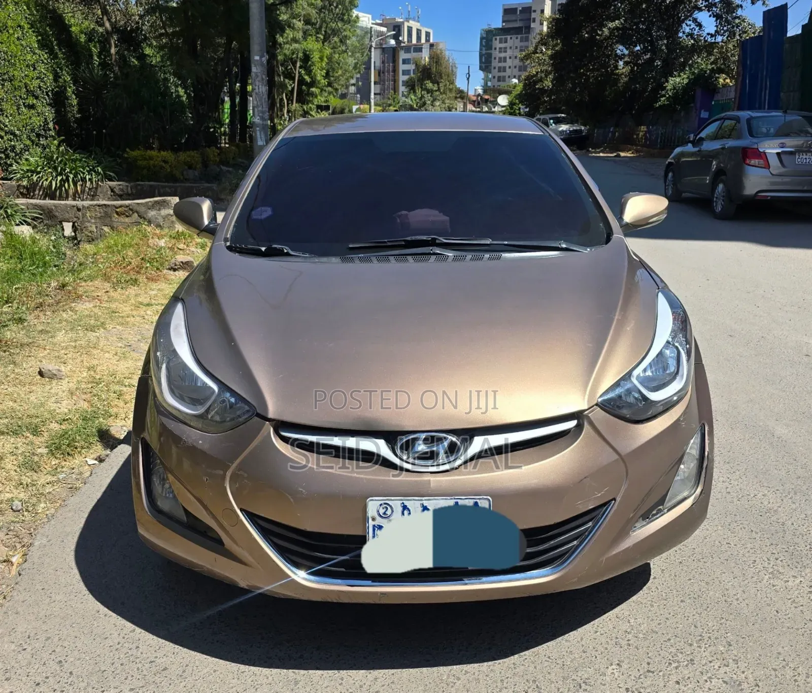 Hyundai Elantra 2015 Brown