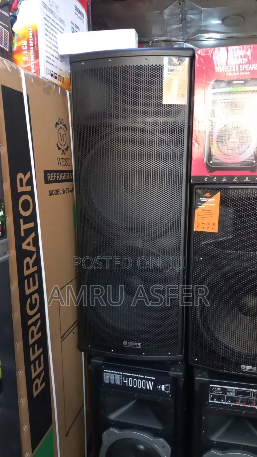 ሞንታርቦ እስፒከር በቻርጅ መስራት ሚችል ማይክን ጨምሮ