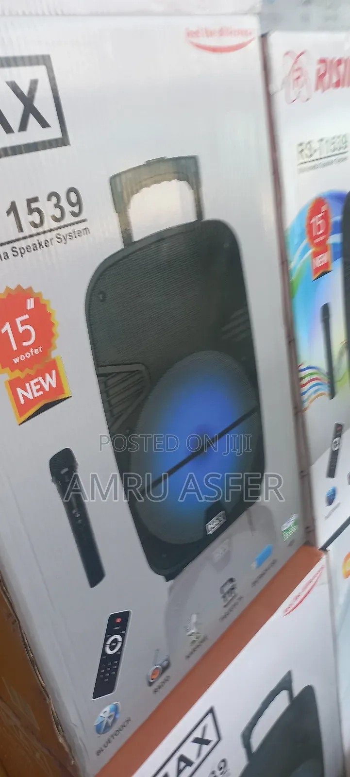 ሞንታርቦ እስፒከር በቻርጅ መስራት ሚችል ማይ