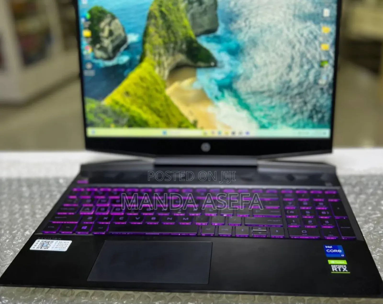 New Laptop HP Pavilion Power 15 16GB Intel Core I7 SSD 512GB