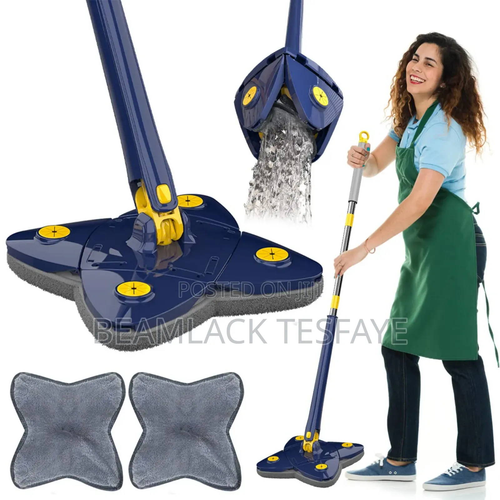 Oversized 360° Squeez Mop
