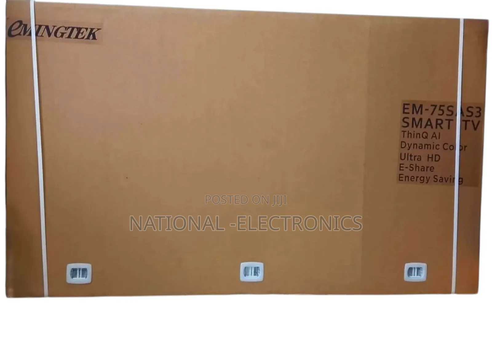 Emingtek 75 Inch Tv Smart Frameless Tv