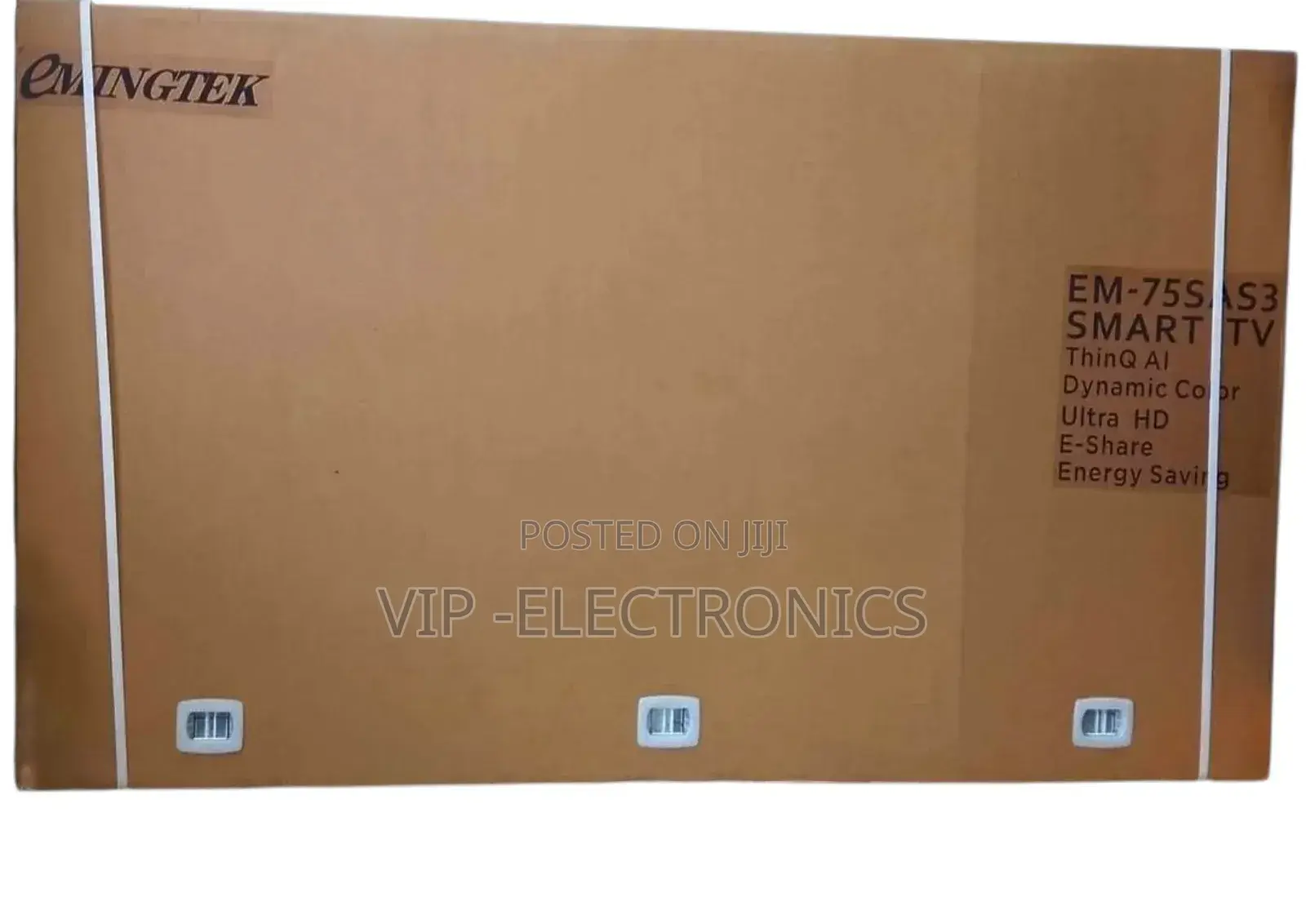 Emingtek 75 Inch Tv Smart Frameless Tv