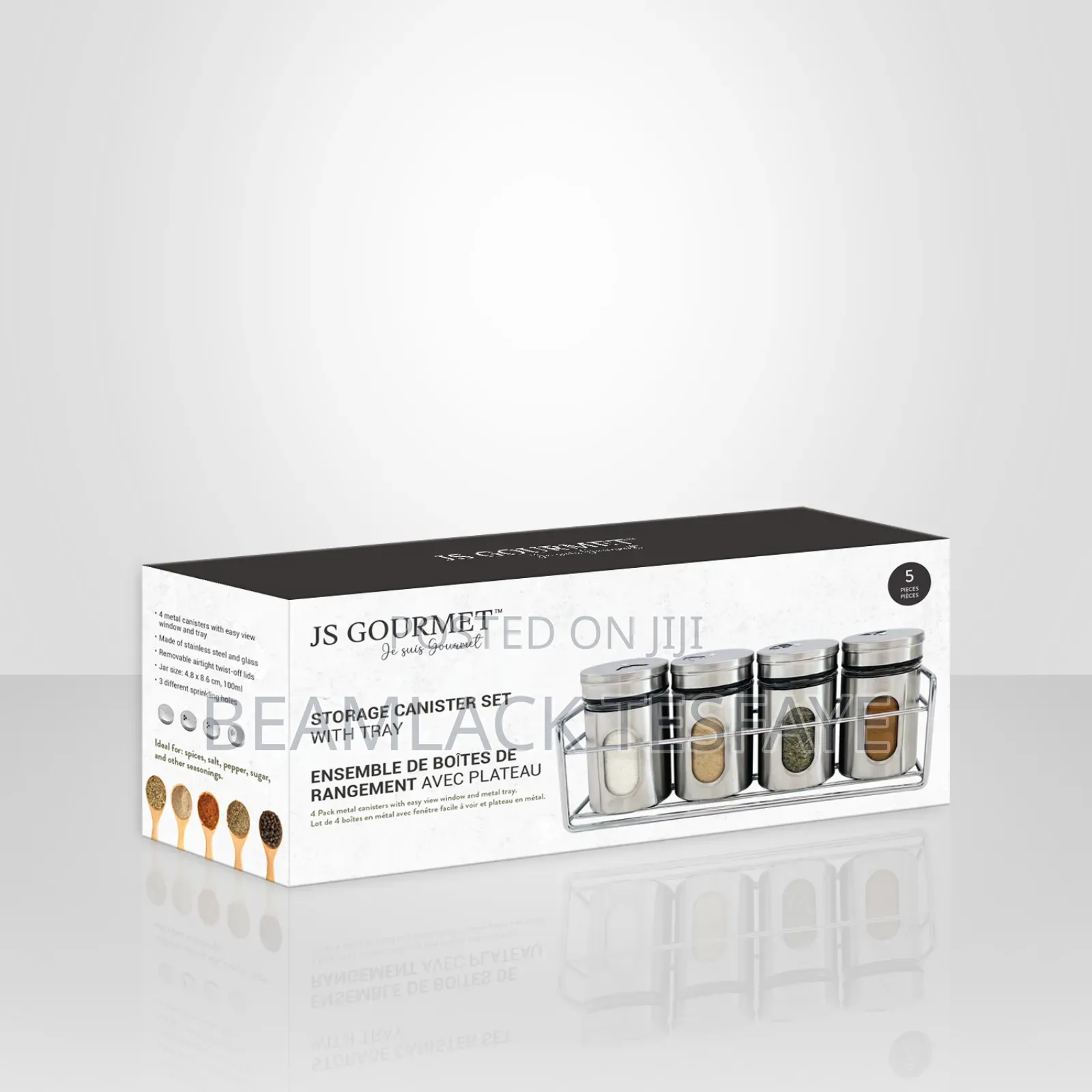 Pasta And Cereals Storage Jar Set