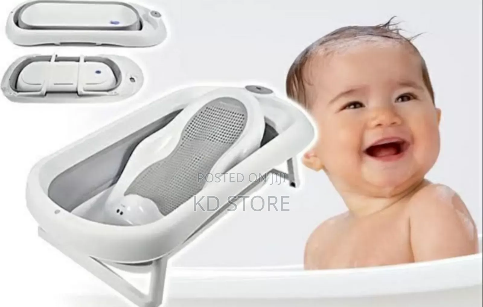 4-in-1 Foldable Baby Bath Tub