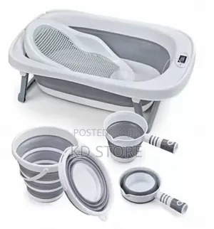 4-in-1 Foldable Baby Bath Tub