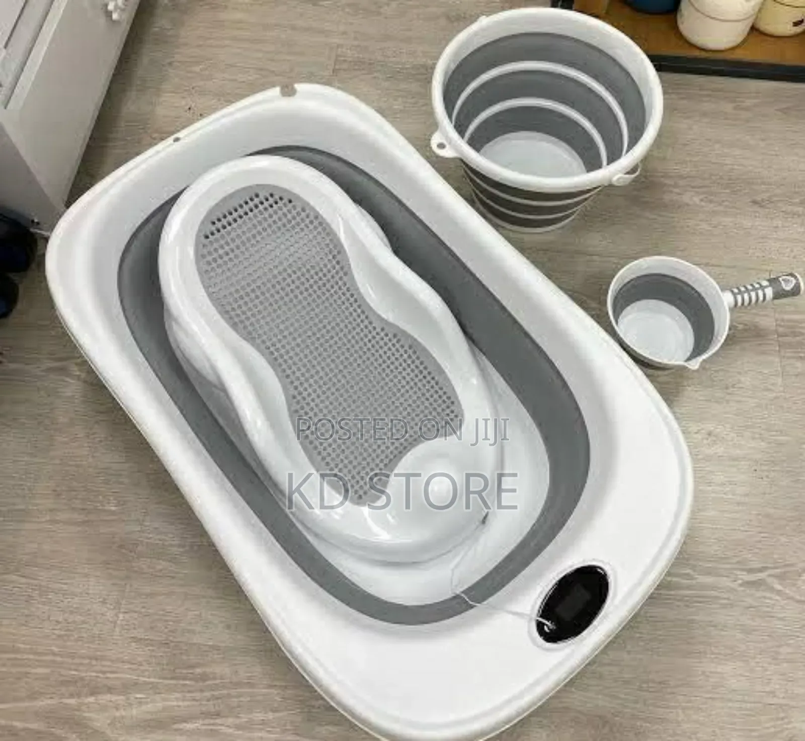 4-in-1 Foldable Baby Bath Tub