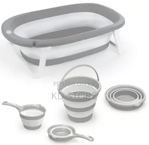 4-in-1 Foldable Baby Bath Tub