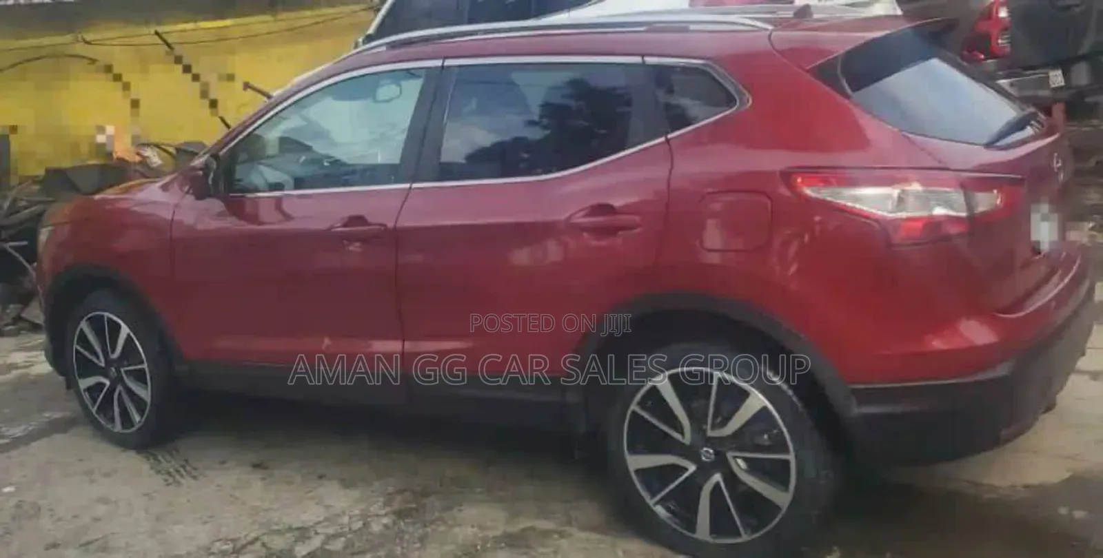 Nissan Qashqai 2017 Red