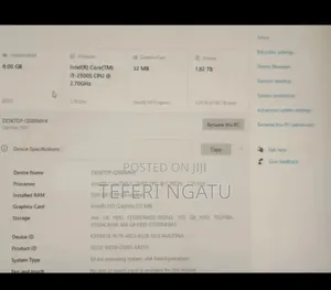 Desktop Computer Dell OptiPlex 3020 8GB Intel Core I5 HDD+SSD 2T