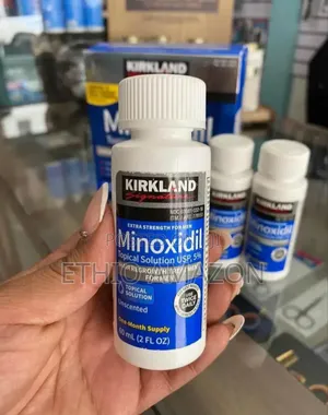 Photo - Minoxidil 5% Kirkland Israel and Usa የፀጉር and የፂም ማብቀያ 1700