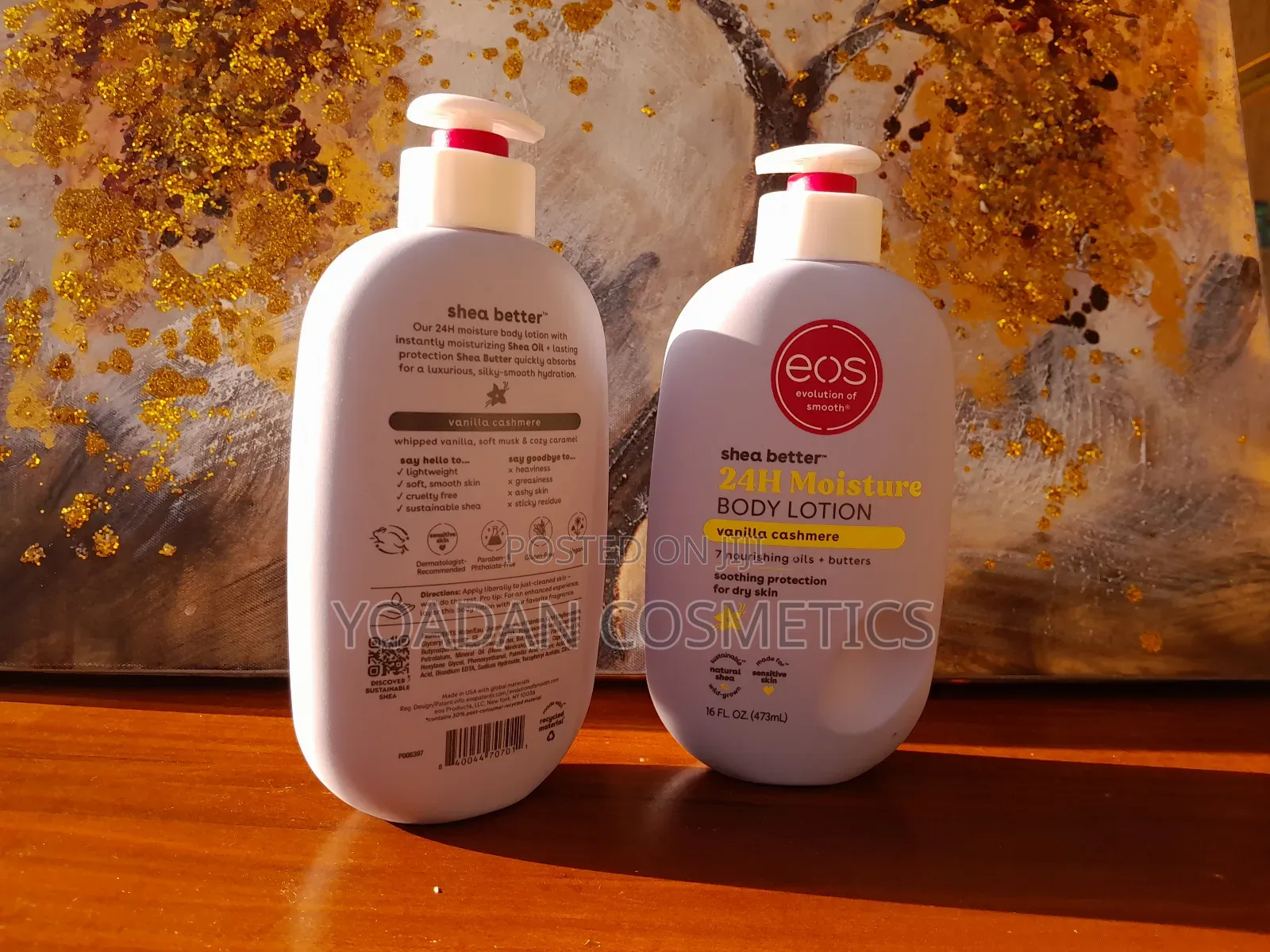 Eos Vanilla Cashmere Body Lotion – Imported From Usa