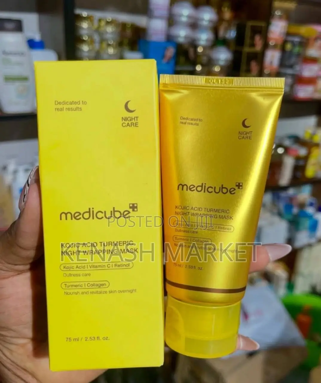 Medicube Kojic Acid Turmeric Night Wrapping Mask