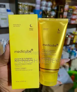 Medicube Kojic Acid Turmeric Night Wrapping Mask