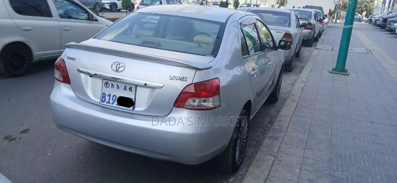 Toyota Belta 2010 Silver