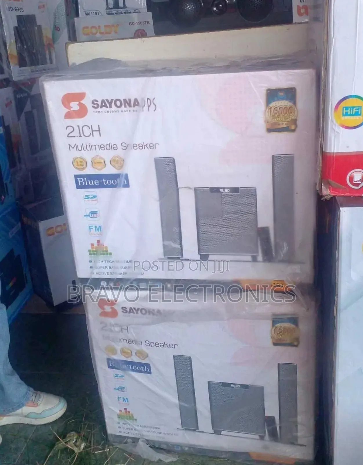 Sayona Home Theater 6000w – Massive Bass, Cinema Sound!