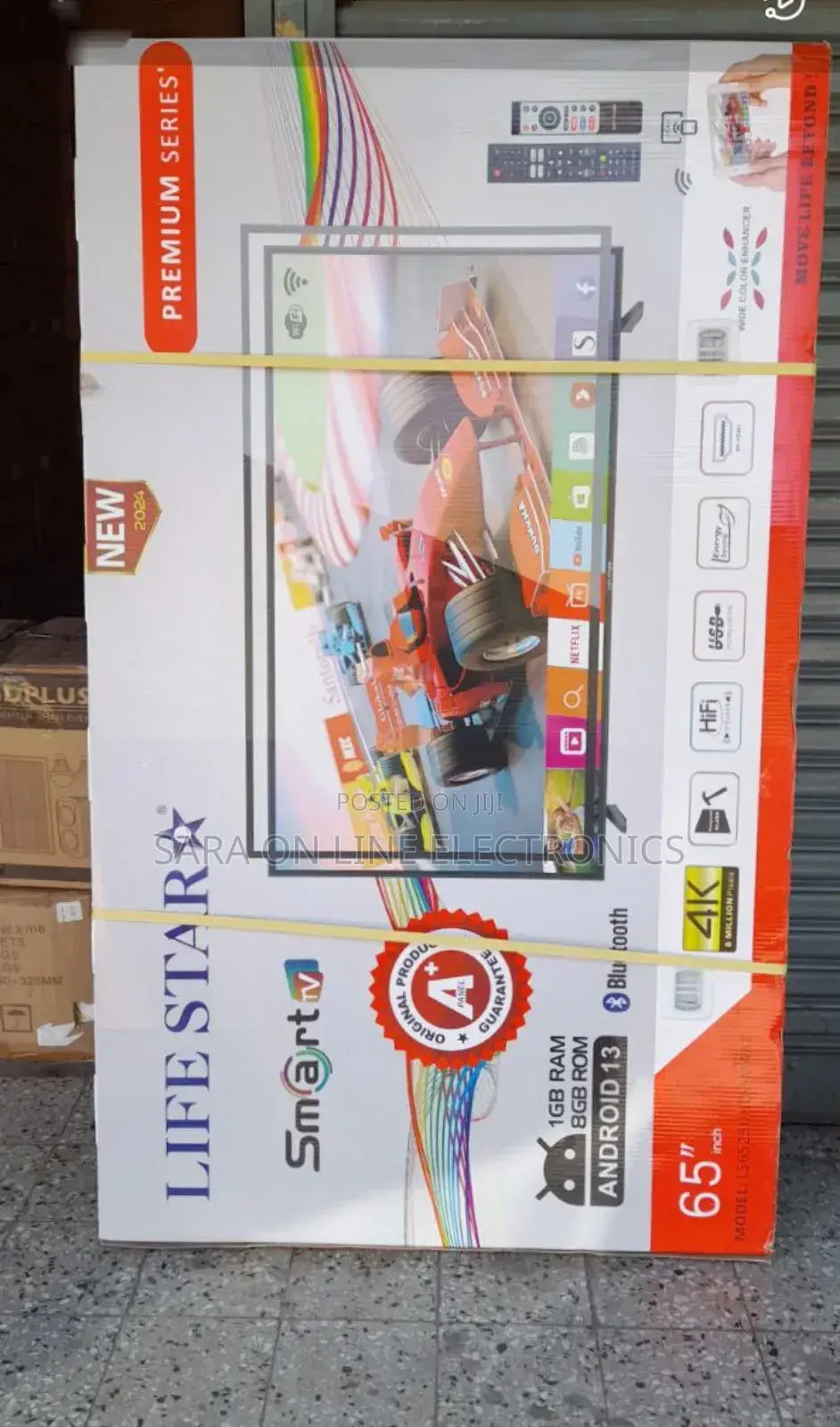 ◆Life Star 65" New 2025 Android 15.0 Smart Tv ◆10year Warranty ◆