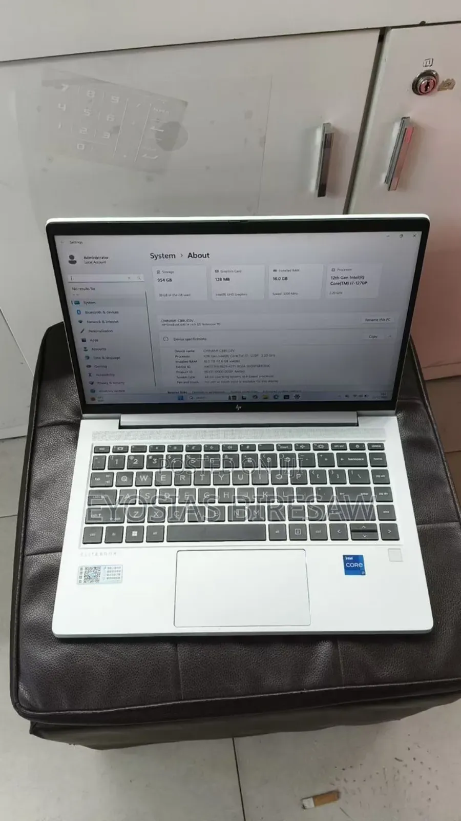 New Laptop HP EliteBook 840 16GB Intel Core I7 SSD 1T