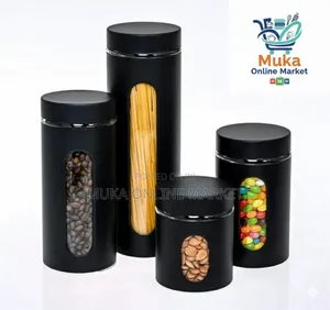 Pasta and Cereals Storage Jar Set