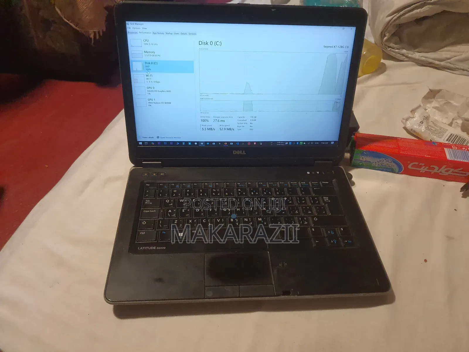 Laptop Dell Latitude E6440 8GB Intel Core I7 SSD 128GB